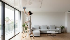 how to clean stretch ceilings: a complete diy guide hero image